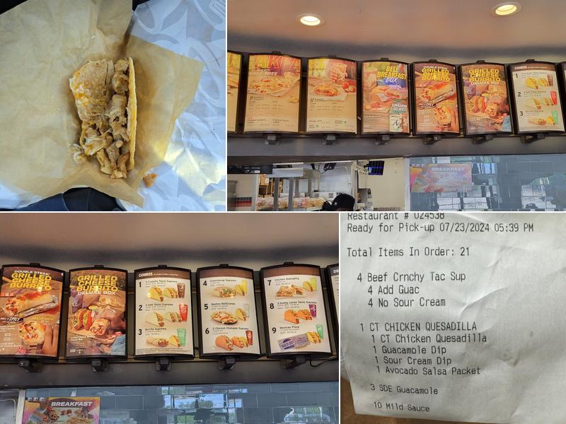 Taco Bell Menu