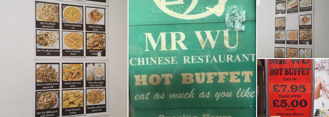 Mr Wu Menu