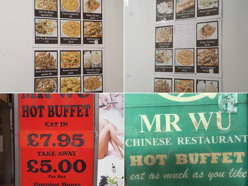 Mr Wu Menu