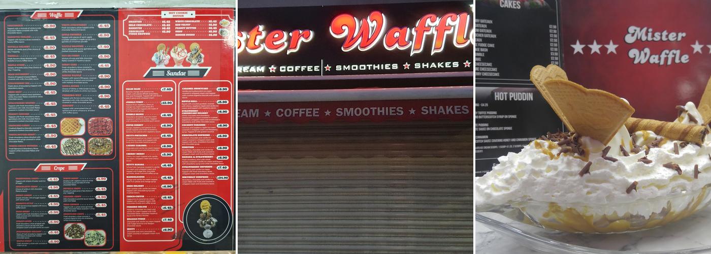 Mister Waffle Menu