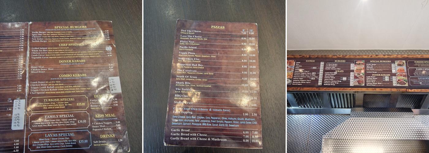 Turkish Grill House Menu