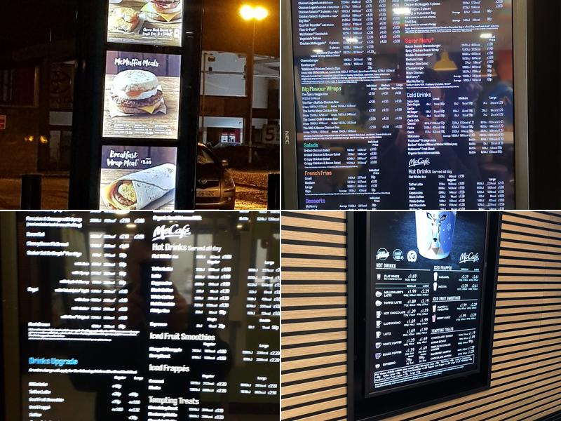 McDonald's Menu