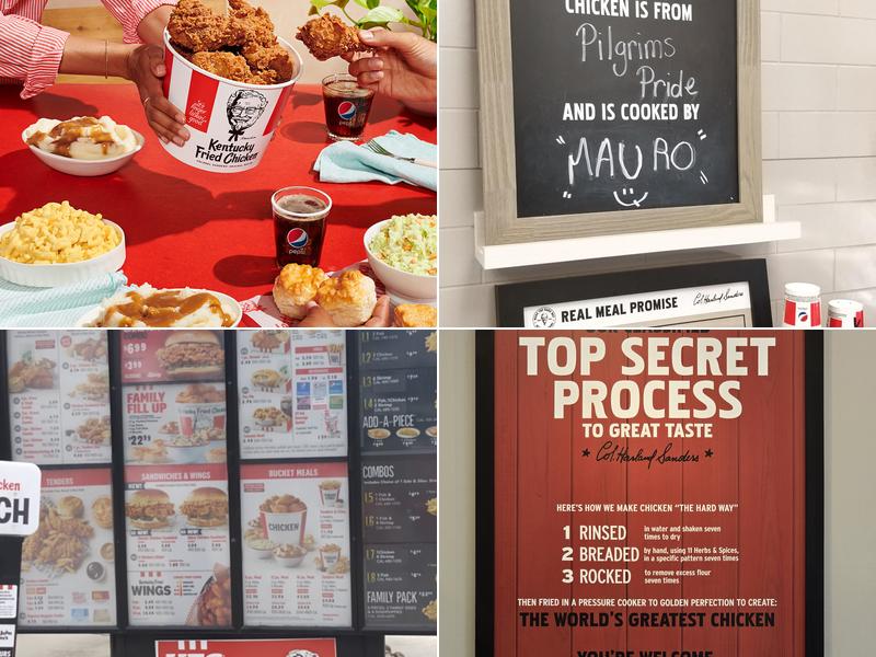 KFC Menu