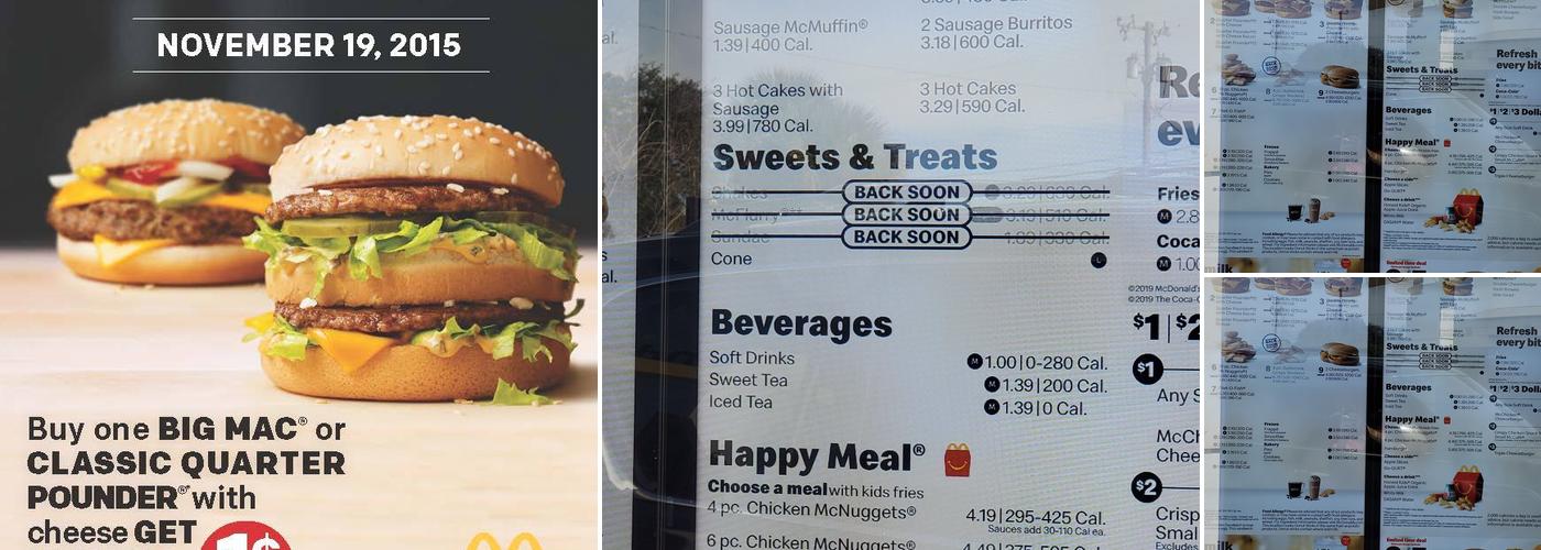 McDonald's Menu