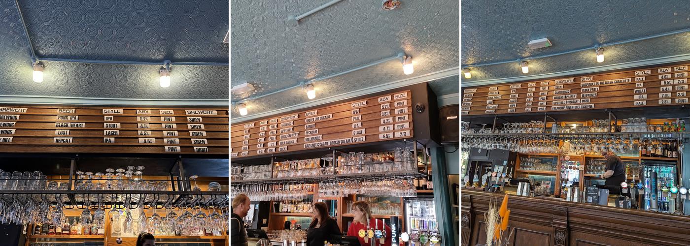 The Queen Charlotte Menu