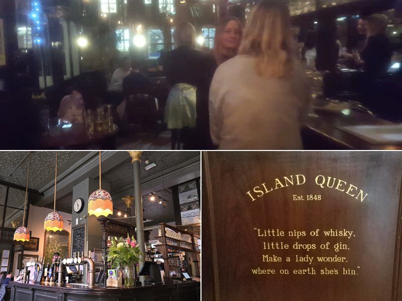 The Island Queen Menu