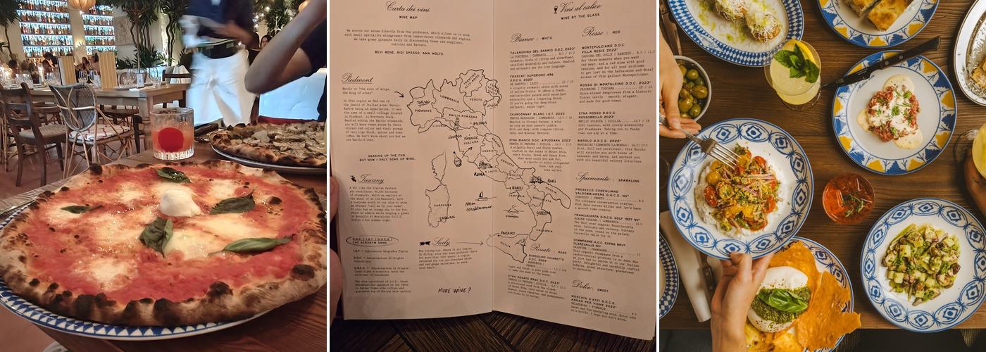 Circolo Popolare Manchester Menu