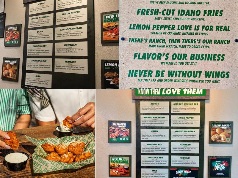 Wingstop Menu
