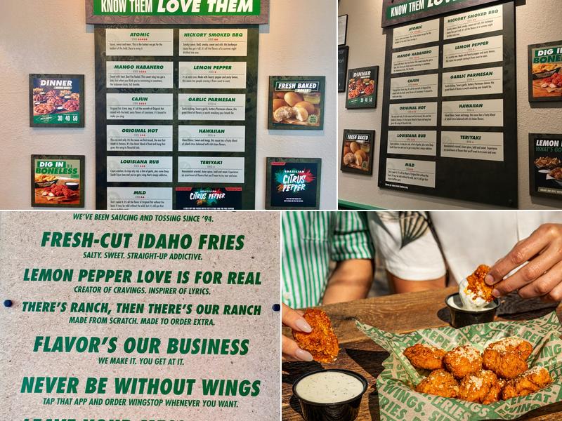Wingstop Menu