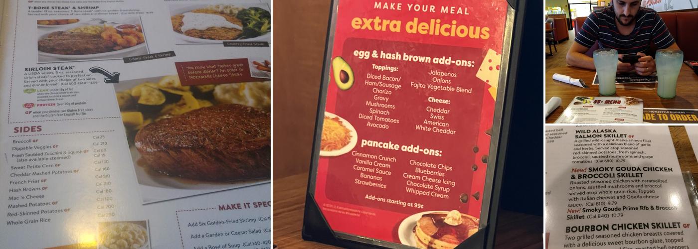 Denny's Menu