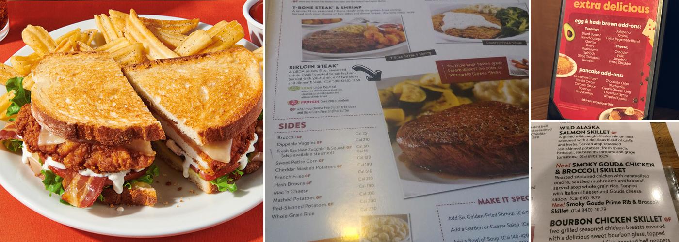 Denny's Menu