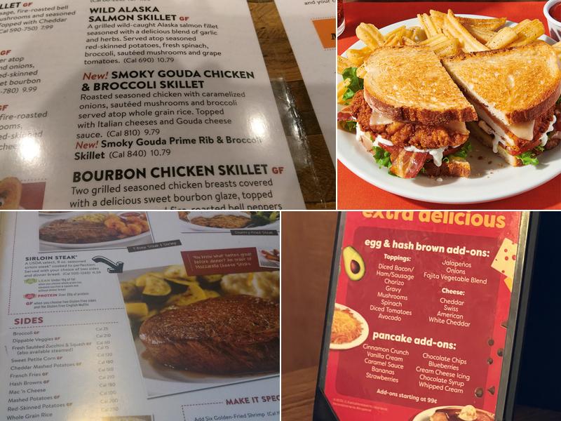 Denny's Menu