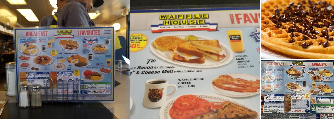 Waffle House Menu