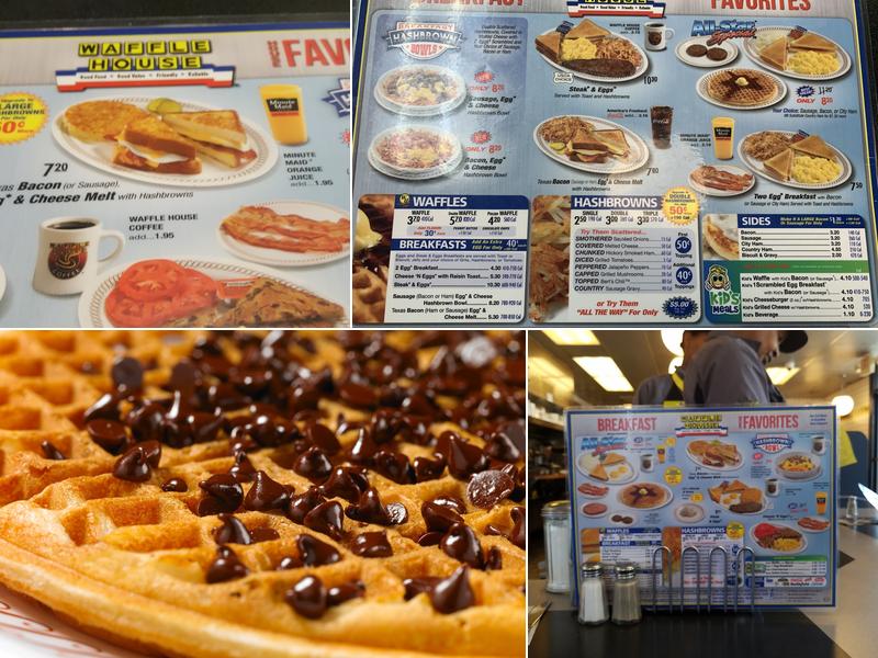 Waffle House Menu