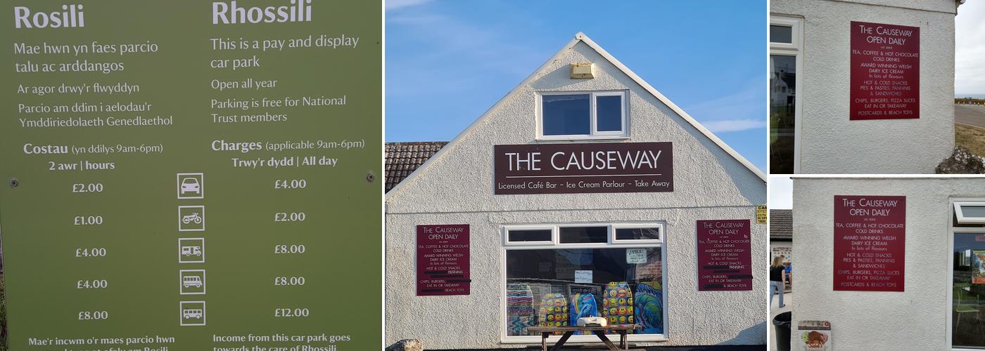 The Causeway Menu