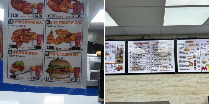 Gillingham Grill kebab Menu