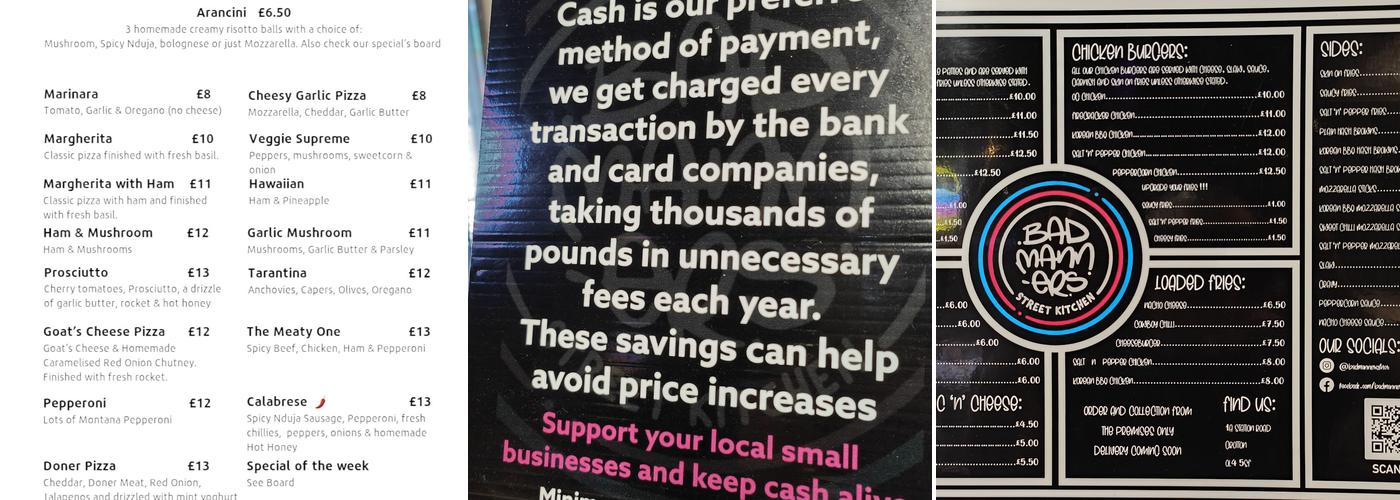 Bad Manners Street Kitchen Menu