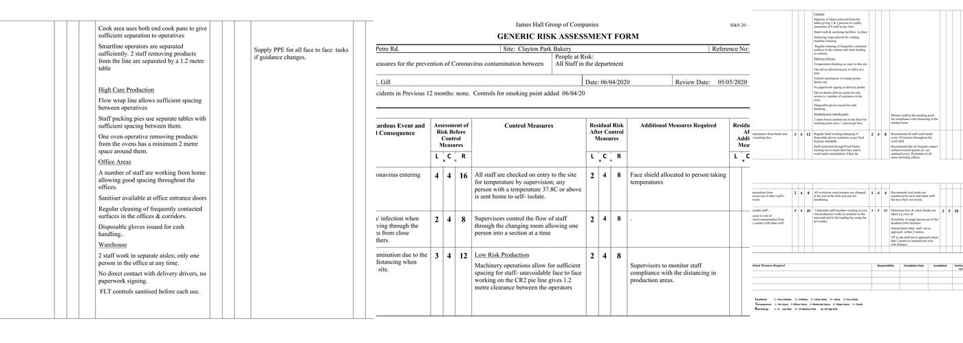 Clayton Park Bakery Ltd Menu