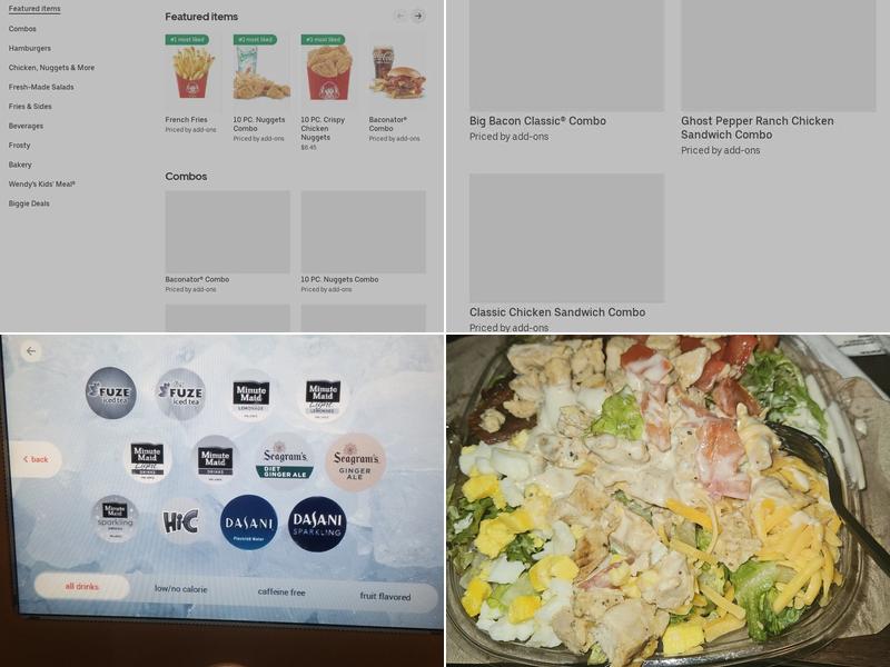 Wendy's Menu