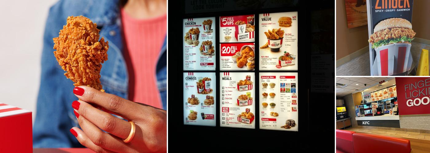 KFC Menu