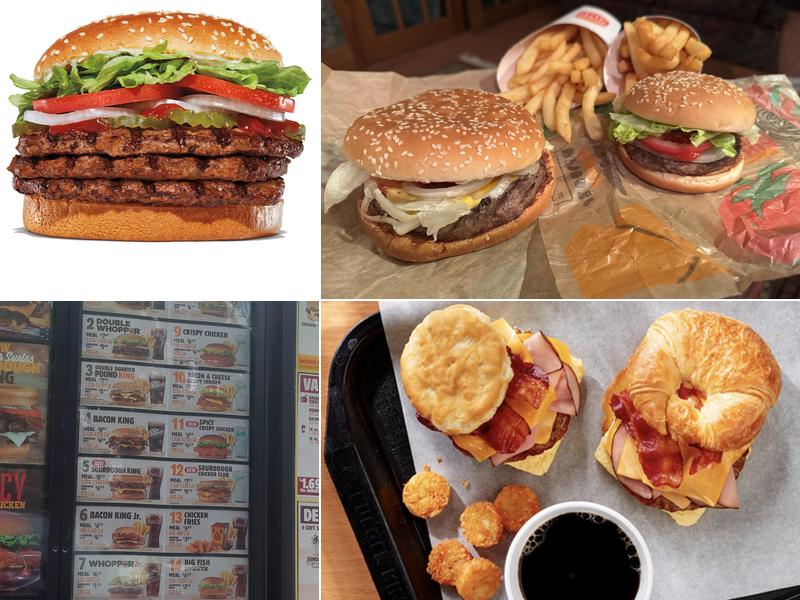 Burger King Menu