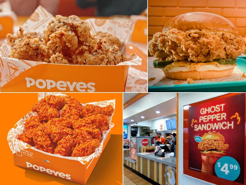Popeyes Louisiana Kitchen Menu