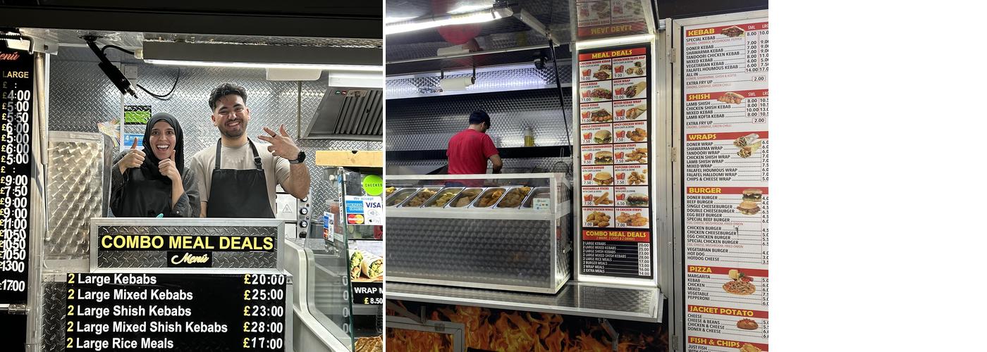 Hussain's Kebabs Oxford St Giles Menu