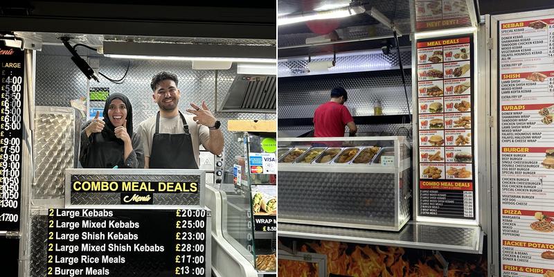 Hussain's Kebabs Oxford St Giles Menu