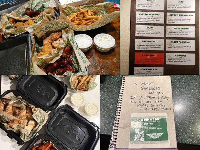 Wingstop Menu
