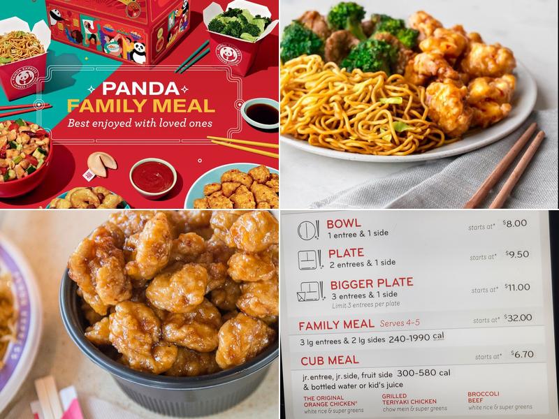 Panda Express Menu