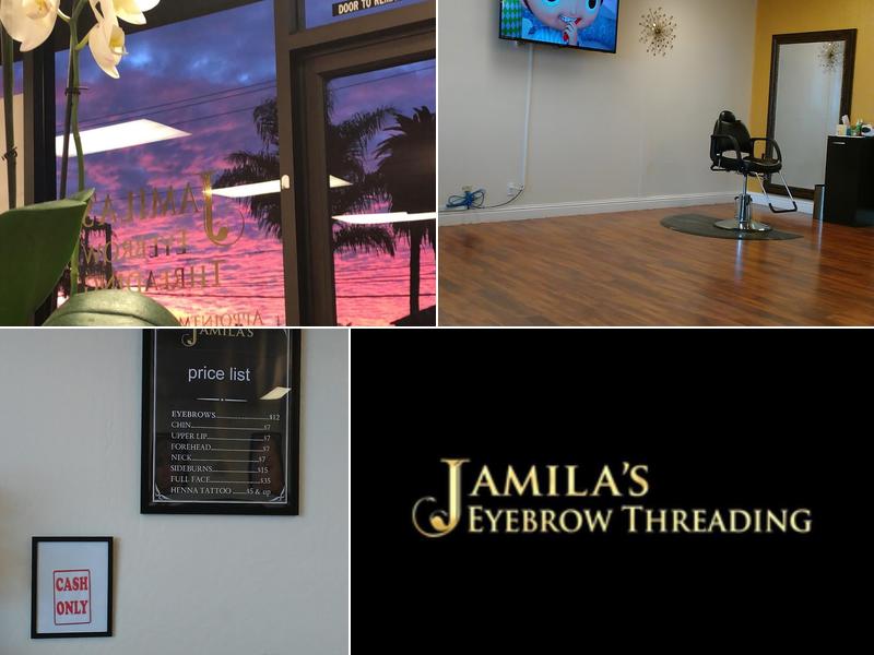 Jamila's eyebrow threading