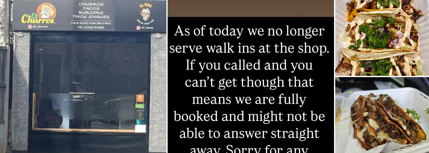 ELL tacos and churros