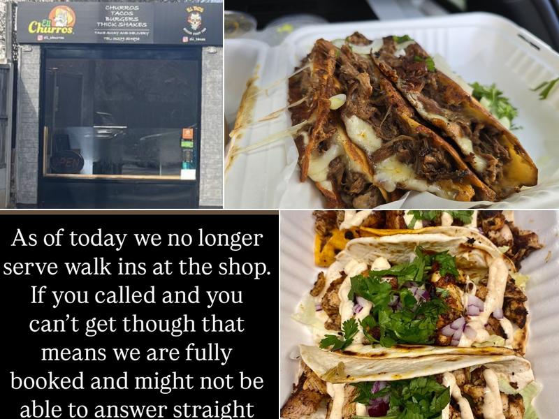 ELL tacos and churros