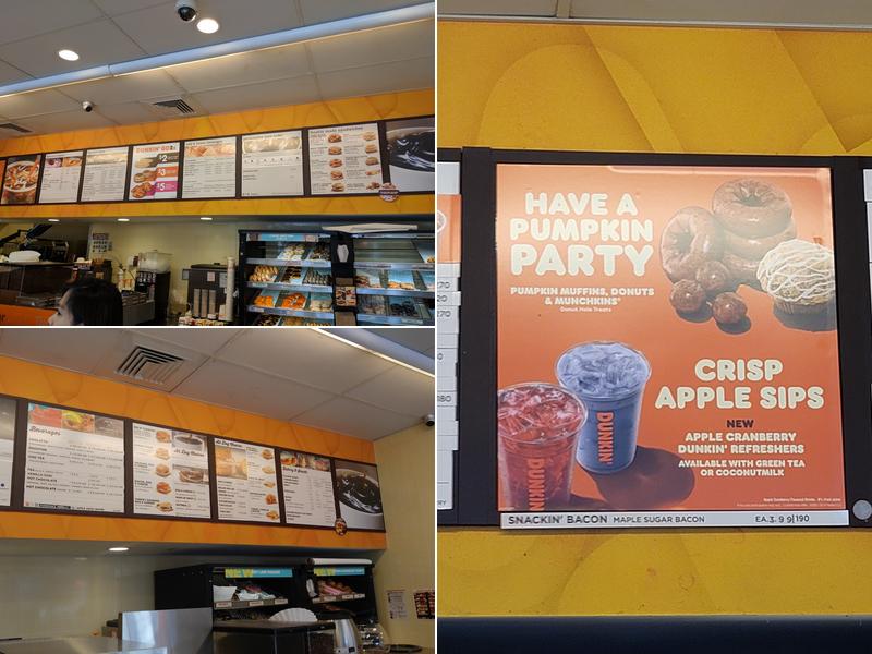 Dunkin' Menu