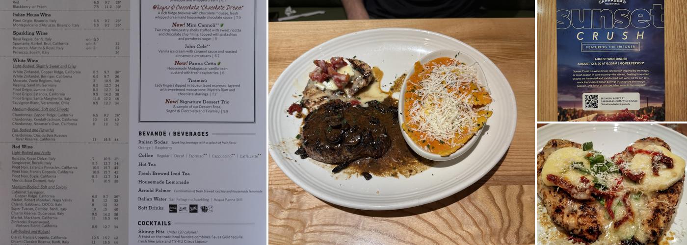 Carrabba's Italian Grill Menu