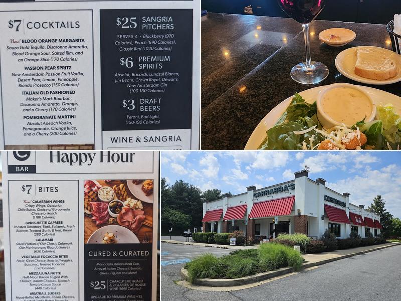 Carrabba's Italian Grill Menu