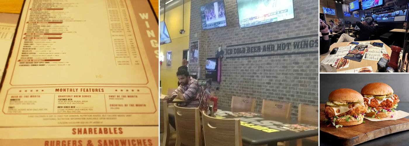 Buffalo Wild Wings Menu