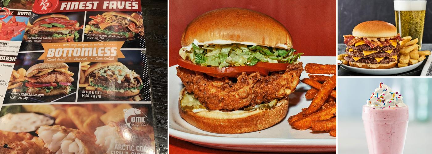 Red Robin Gourmet Burgers and Brews Menu