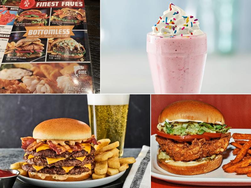 Red Robin Gourmet Burgers and Brews Menu