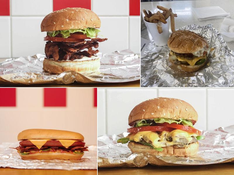 Five Guys Menu