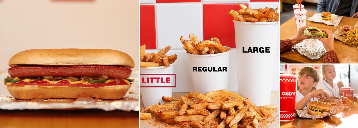 Five Guys Menu