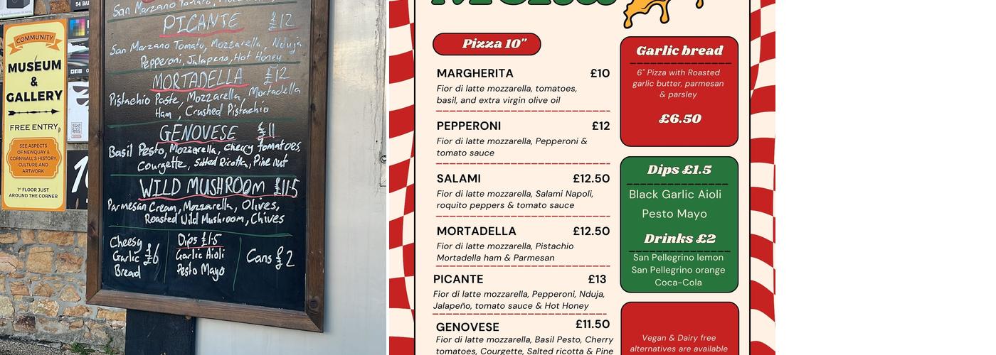 Dough Hatch Pizza Menu