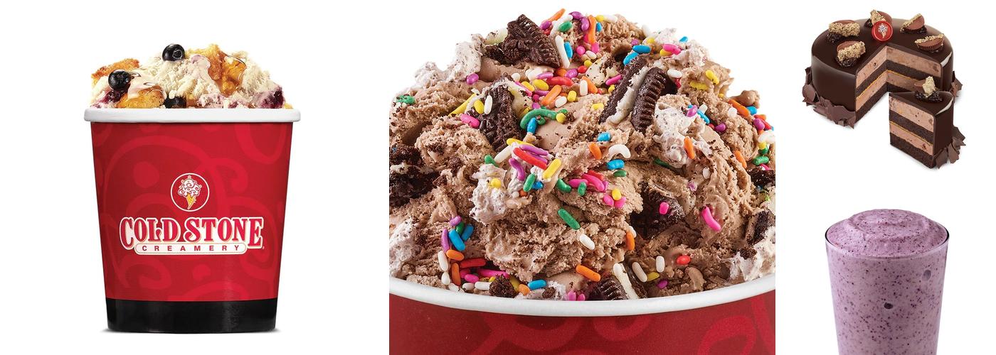 Cold Stone Creamery Menu
