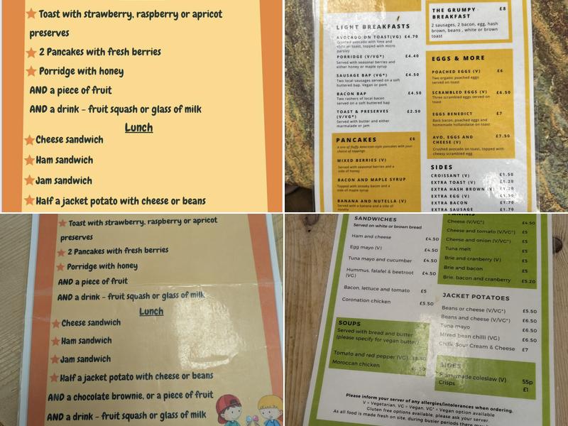 The Grumpy Cook Menu