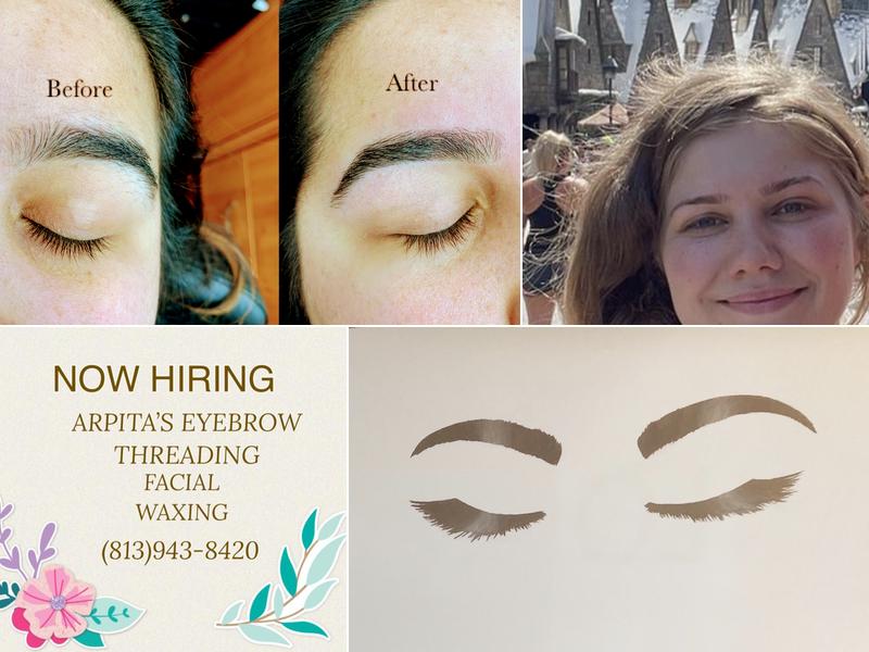 Arpita’s Eyebrow Threading