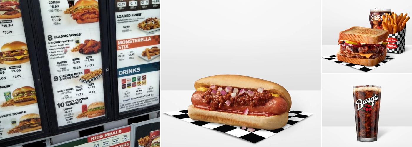 Checkers Menu