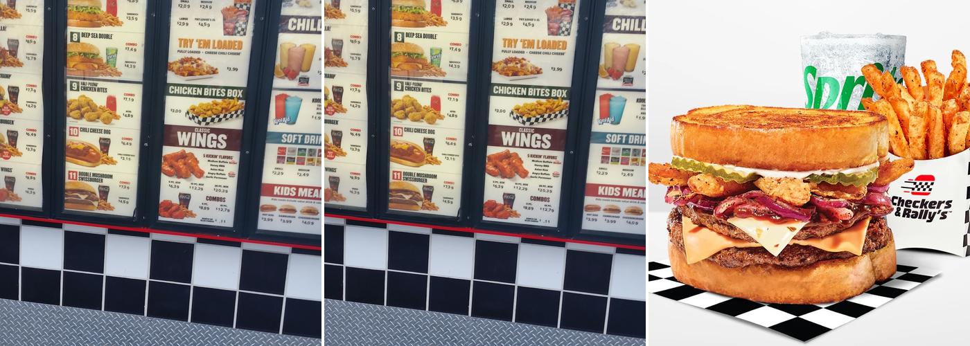 Checkers Menu