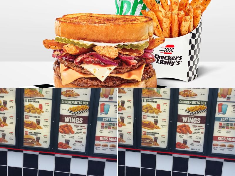 Checkers Menu