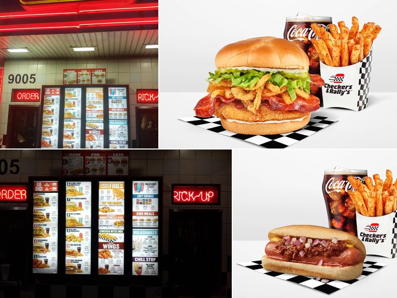 Checkers Menu