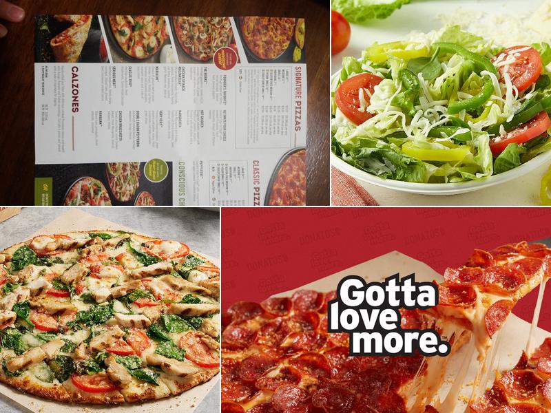 Donatos Pizza Menu